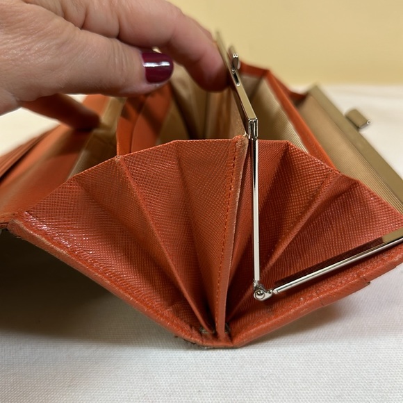 Burberry Leather and Canvas Long Wallet w/ unbranded crossbody chain & insert - Picture 12 of 16